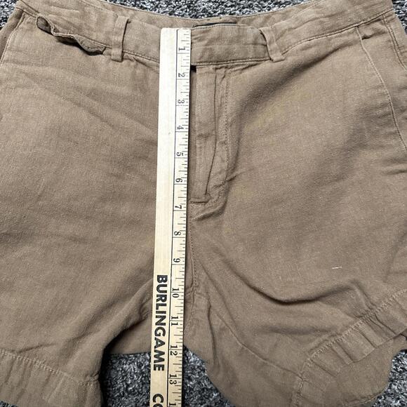 Banana Republic Shorts Women’s 30 Linen Blend‎ Brown 30x6 - Picture 6 of 7